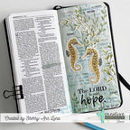 Creative Worship Hope In The Lord Clear Stamps cws-26-019 Bible Journaling