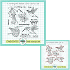Creative Worship Hummingbird Wishes Clear Stamps And Dies Bundle