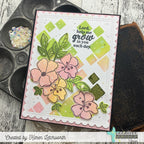 Creative Worship Jumbled Diamonds Stencil cws-st-25-06 Lord Help Me Grow In You Each Day