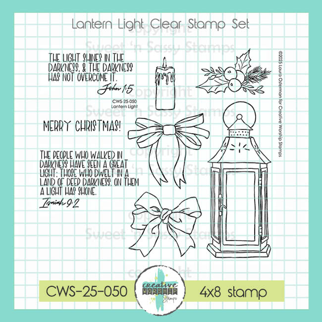 Creative Worship Lantern Light Clear Stamps cws-25-050