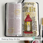Creative Worship Lantern Light Dies cwsd-25-015 Bible Journaling Card
