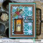 Creative Worship Lantern Light Dies cwsd-25-015 Merry Christmas Card