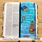 Creative Worship Library Treasures Dies cwsd-280 Taryn Snyman Bible Journaling Page