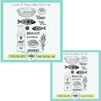 Creative Worship Loaves And Fishes Clear Stamps And Dies Bundle