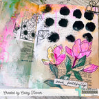 Creative Worship Mindful Magnolias Clear Stamps cws-25-011 Seek Faithfully Card
