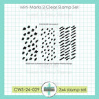 Creative Worship Mini Marks 2 Clear Stamps cws-24-029