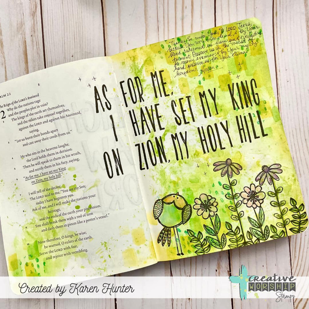 Creative Worship Mini Marks 2 Clear Stamps cws-24-029 Bible Journaling