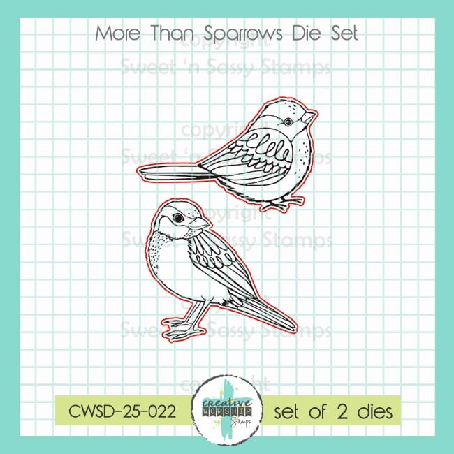 Creative Worship More Than Sparrows Stamps And Dies Bundle cwsd25022