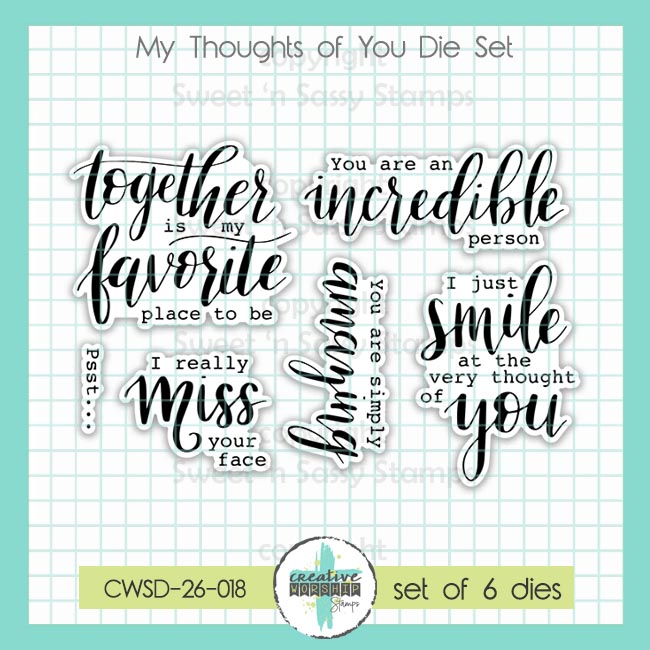 Creative Worship My Thoughts Of You Dies cwsd-26-018