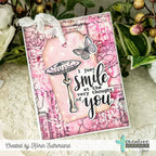 Creative Worship My Thoughts Of You Dies cwsd-26-018 I Just Smile At The Very Thought Of You Card