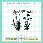 Creative Worship Nature Silhouettes 4 Clear Stamps cws-25-027