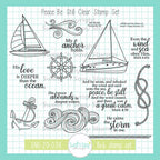 Creative Worship Peace Be Still Clear Stamps sns-20-038