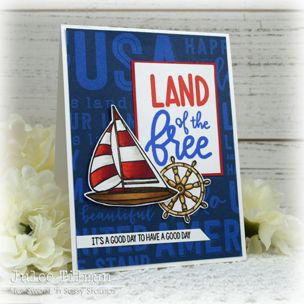 Creative Worship Peace Be Still Dies cwsd-25-002 Land Of The Free Card
