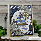 Creative Worship Peace Be Still Dies cwsd-25-002 My Anchor Holds Card
