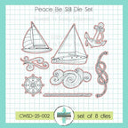 Creative Worship Peace Be Still Stamps And Dies Bundle cwsd-25-002
