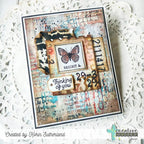 Creative Worship Pick A Number Clear Stamp cws-26-001 Thinking Of You Card