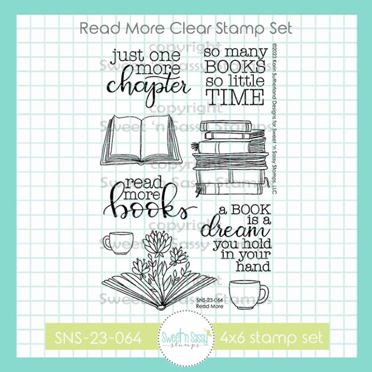 Creative Worship Read More Clear Stamp sns-23-064