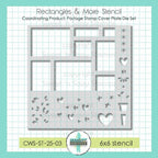 Creative Worship Rectangles And More Stencil cws-st-25-03