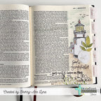 Creative Worship Safe Harbor Dies cwsd-26-015 Bible Journaling