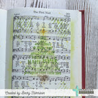 Creative Worship Scripture Tree Clear Stamps sns-16-034 Christmas Hymn Bible Journaling