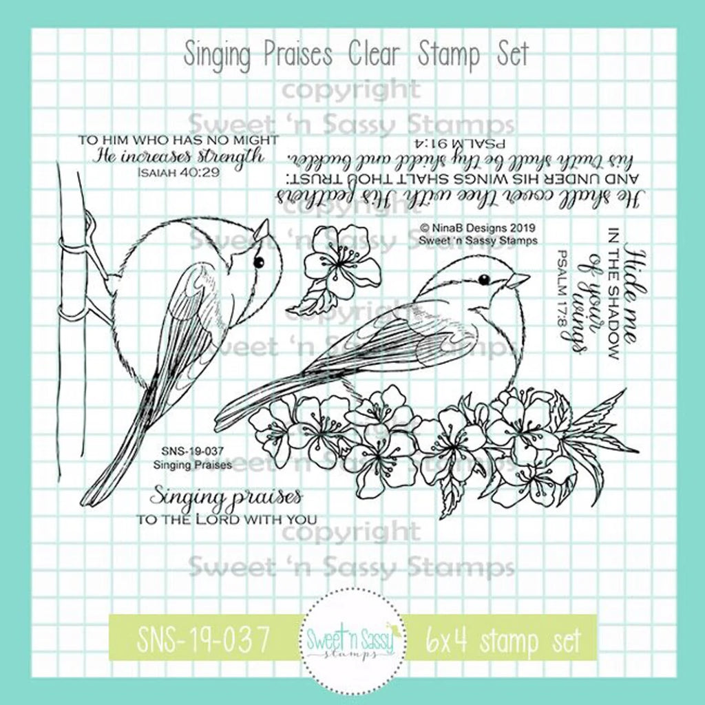 Creative Worship Singing Praises Clear Stamps And Dies Bundle Alternative Image