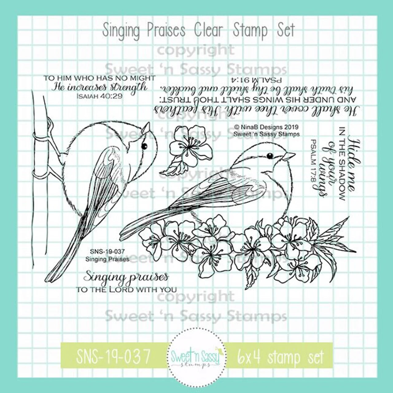 Creative Worship Singing Praises Clear Stamps And Dies Bundle Alternative Image