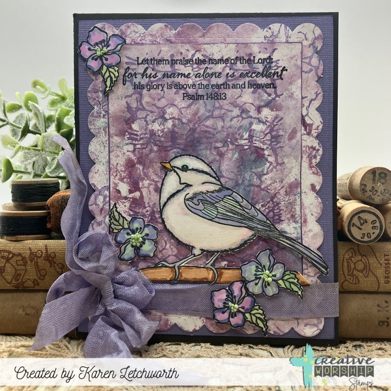 Creative Worship Singing Praises Dies cwsd-26-004 Psalms Card