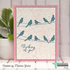 Creative Worship Sitting Pretty Clear Stamps cws-25-037 Thinking Of You