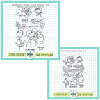 Creative Worship Sketched Roses Clear Stamps And Dies Bundle