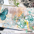 Creative Worship Sketched Roses Clear Stamps And Dies Bundle Casey Turner