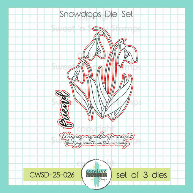 Creative Worship Snowdrops Dies cwsd-25-026