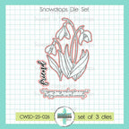Creative Worship Snowdrops Dies cwsd-25-026