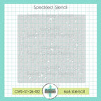 Creative Worship Speckled Stencil cws-st-26-012