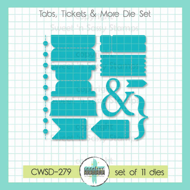 Creative Worship Vintage Labels Tabs Tickets And More Stamps And Dies Bundle