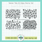 Creative Worship Texture Tiles 13 Clear Stamps cws-25-035