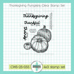 Creative Worship Thanksgiving Pumpkins Clear Stamps cws-25-055