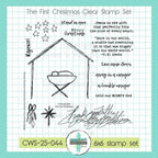 Creative Worship The First Christmas Clear Stamps cws-25-044