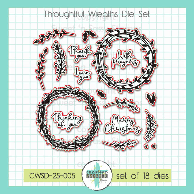 Creative Worship Thoughtful Wreaths Dies cwsd-25-005