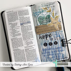 Creative Worship Under The Sea Stencil cws-st-26-006 Hope With Joy Bible Journaling