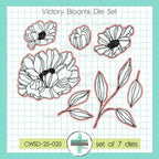 Creative Worship Victory Blooms Clear Stamps And Dies Bundle CWSD-25-025
