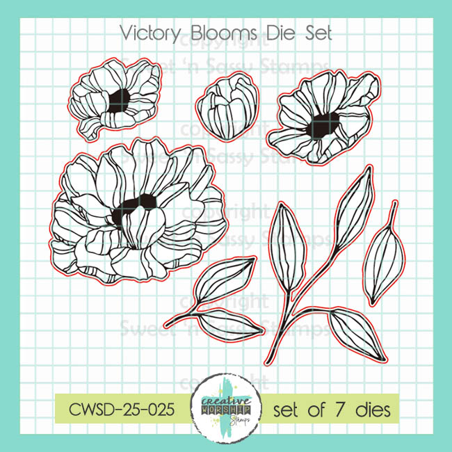 Creative Worship Victory Blooms Dies cwsd-25-025