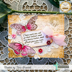 Creative Worship Vintage Butterflies And Blooms Stamps And Dies Bundle Nina Brackett