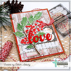 Creative Worship Vintage Elements Clear Stamps cws-24-039 Esther Asbury Card