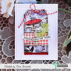 Creative Worship Vintage Nature Elements Clear Stamps cws-24-035 Nina Brackett Card