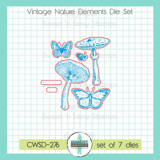 Creative Worship Vintage Nature Elements Dies cwsd-276