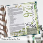 Creative Worship Walk With Jesus Clear Stamps cws-25-049 Bible Notes