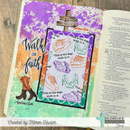 Creative Worship Walk With Jesus Clear Stamps cws-25-049 Bible Reading