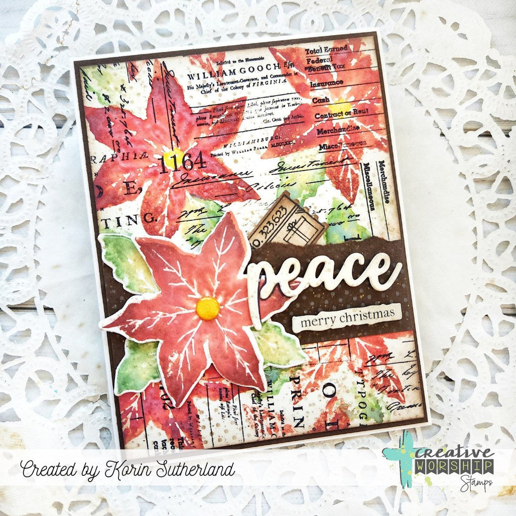 Creative Worship Wordfetti Mash Ups Clear Stamps And Dies Bundle Korin Sutherland Card