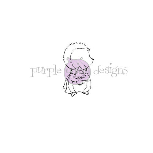 Purple Onion Designs Crimson Cling Stamp pod1353