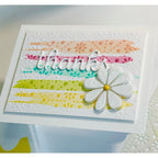 Simon Says Stamp Stencil Crochet Blocks 1036st Sunny Vibes Thanks Card